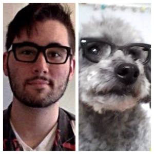 Beauty (R) and the Beast (L)